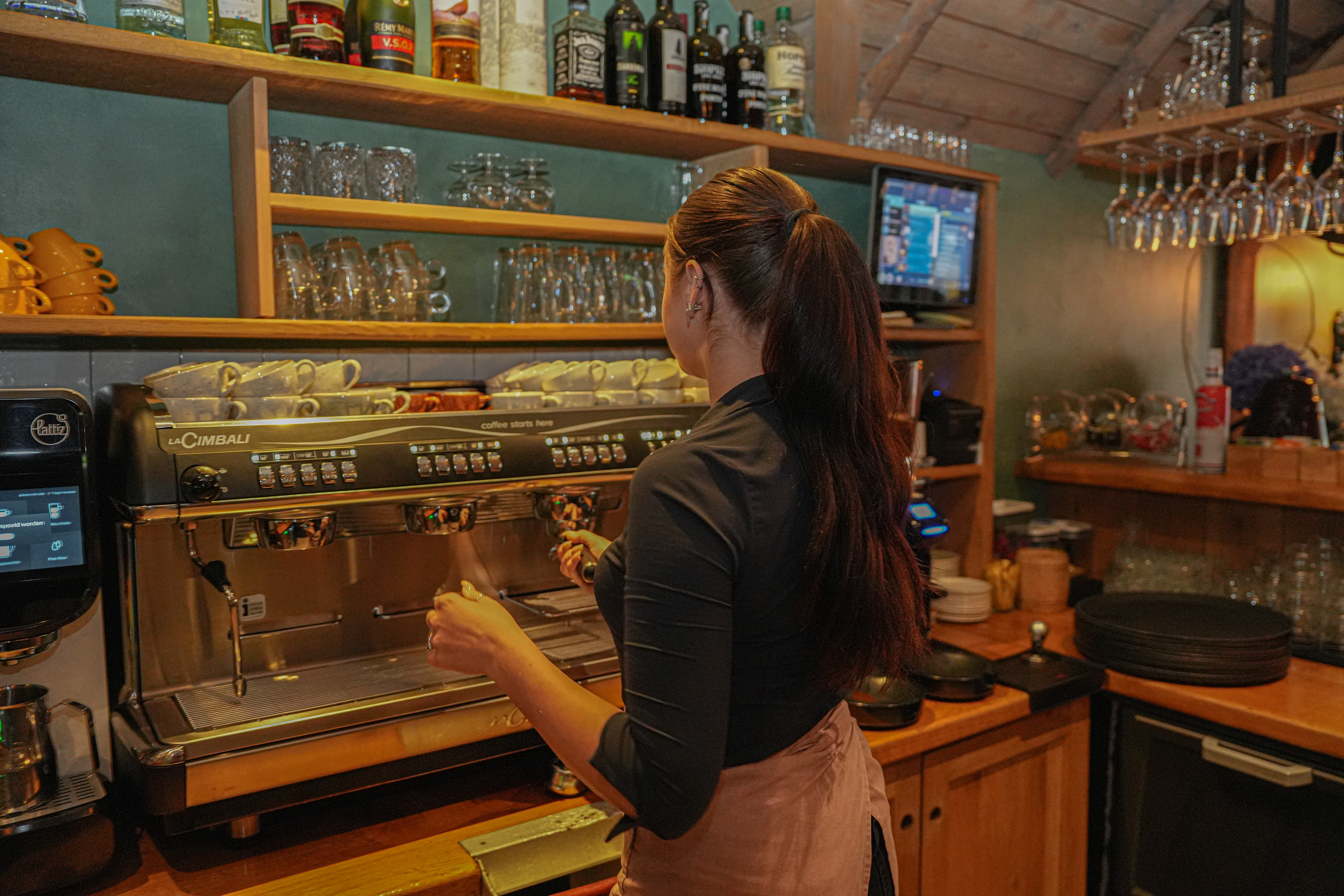 Medewerker bediening